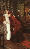 Tissot, James - Jeunes Femmes Regardant des Objets Japonais ,Young Ladies Looking at Japanese Objects